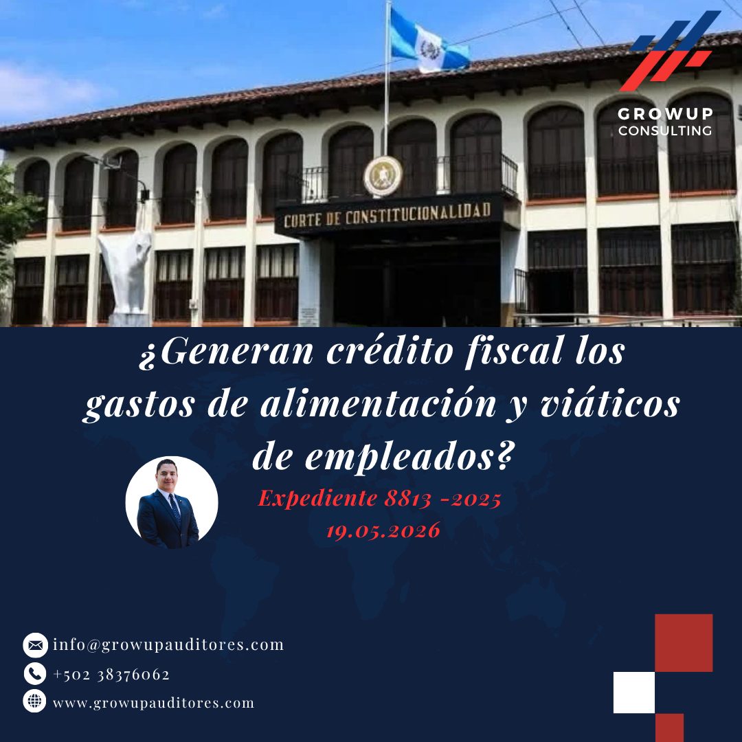 ¿Generan crédito fiscal los gastos de alimentación y viáticos de empleados?