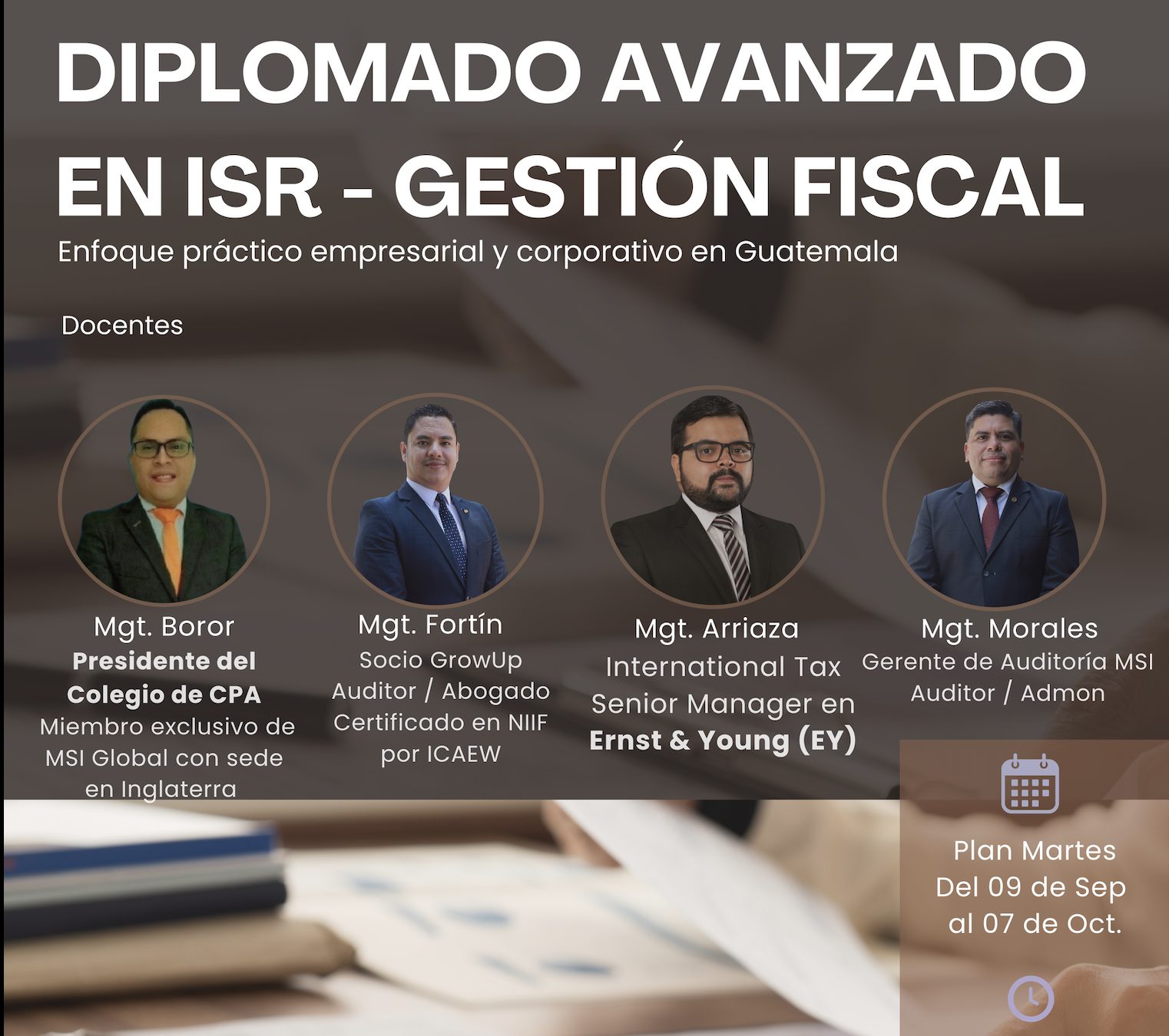 Diplomado ISR avanzado en gestión fiscal